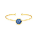 Pulseira de Cianita Azul - Coleção Fragmentos