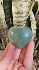 Quartzo Verde - Polido - Coração