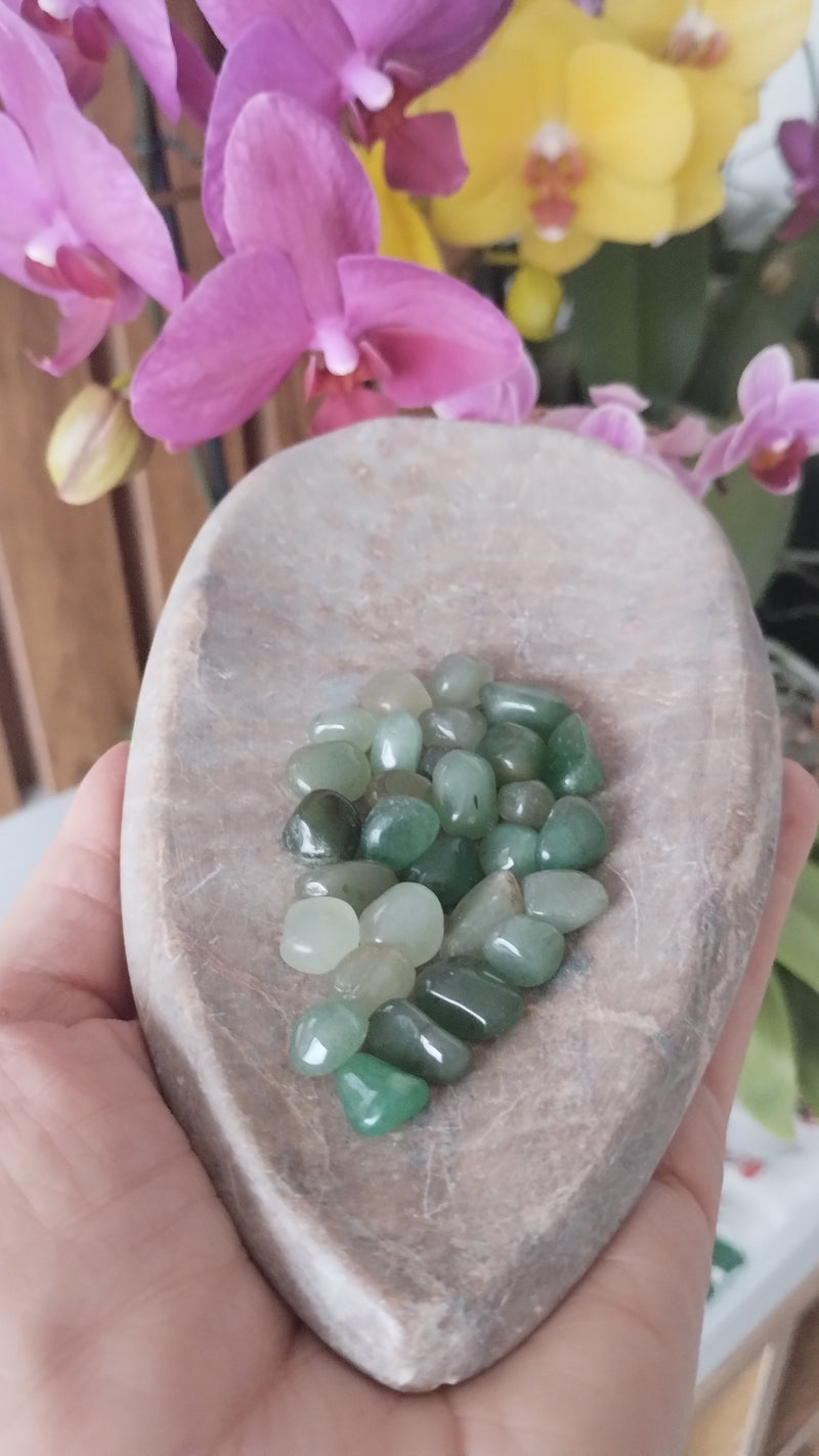 Quartzo Verde - Rolado