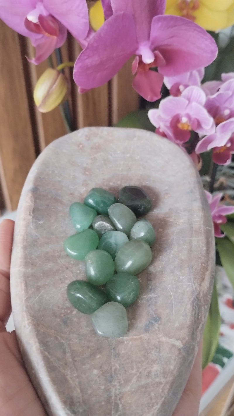 Quartzo Verde - Rolado