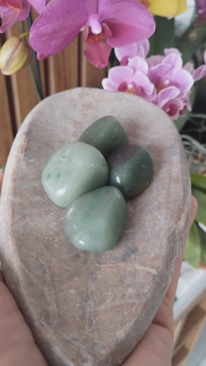 Quartzo Verde - Rolado