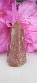 Quartzo Vermelho - Gerador Polido