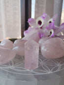 Quartzo Rosa - Gerador Polido